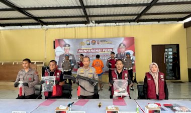 Polresta-Sidoarjo-Ungkap-Pelaku-dan-Motif-Tertembaknya-Pria-di-Kedungboto-Porong