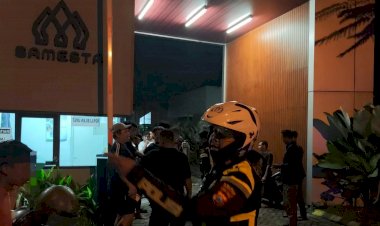 Polres-Mojokerto-Kota-Bersama-Warga-Gagalkan-Perang-Sarung