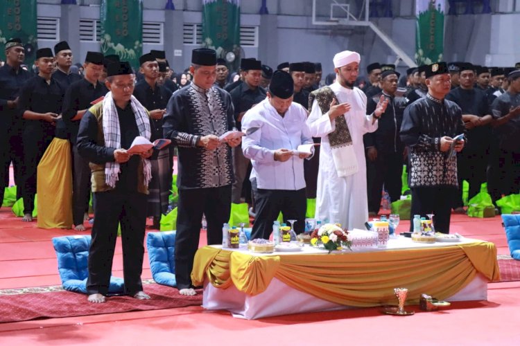 Cooling System Jelang Pemilu 2024, Polres Bojonegoro Gelar Konser Sholawat