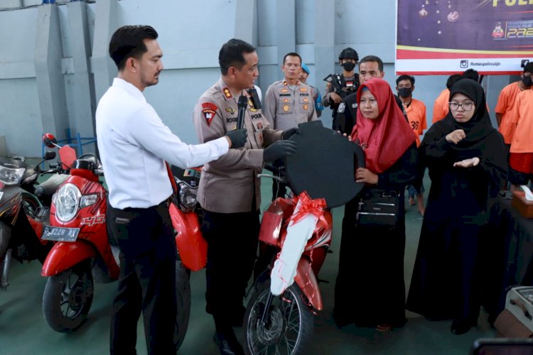 Berkat ILMU Semeru Polda Jatim, Warga Bojonegoro ini Temukan Kembali Motor Yang Hilang