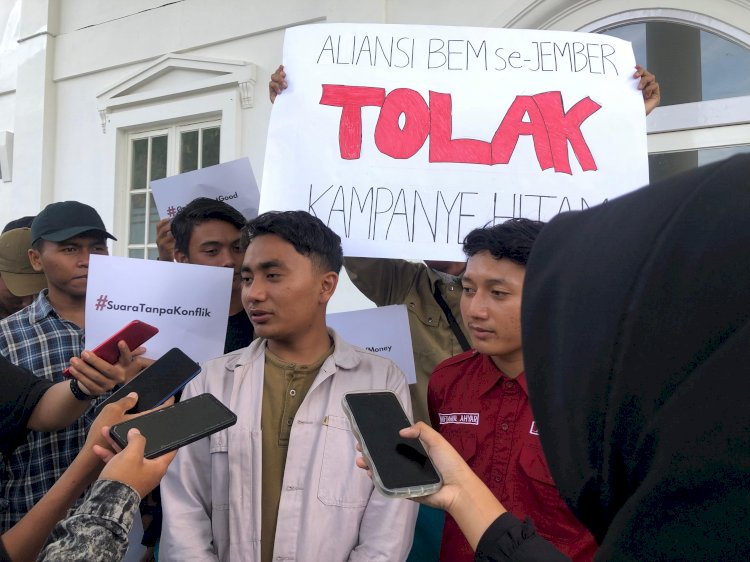 Aliansi BEM di Jember Deklarasi Tolak Praktek Kampanye Hitam Jelang Pemilu