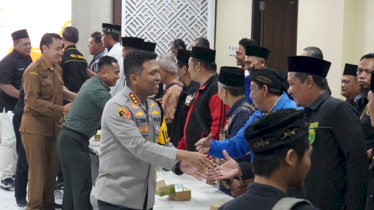 Perguruan Silat di Kabupaten Sidoarjo Deklarasikan Siap Damai