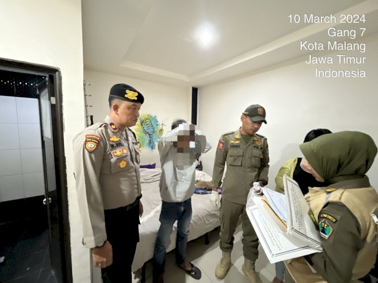 Sambut Ramadhan, Tim Gabungan Polresta Malang Kota Gelar Operasi Pekat