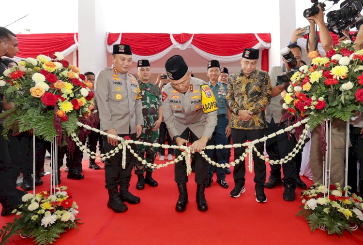 Kapolda Resmikan Gedung Polisi Istimewa dan 3 Fasilitas Baru Milik Polda Jatim