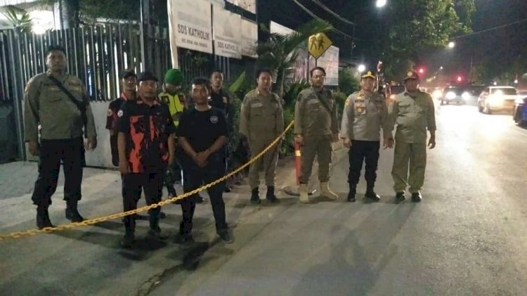 Sinergitas Amankan Paskah di Krian