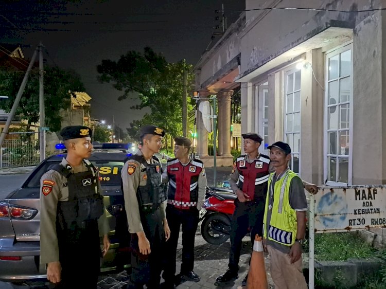 Warga Mudik, Polisi di Sidoarjo Patroli Kawasan Pemukiman