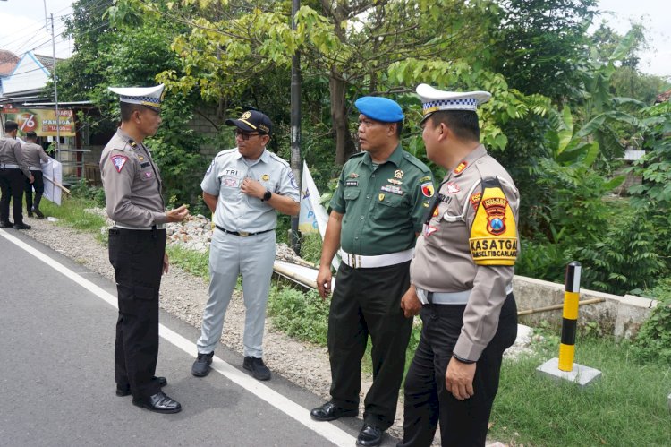 Polres Ponorogo Lakukan Pemetaan Jalur, Arus Mudik dan Balik Lebaran Lancar