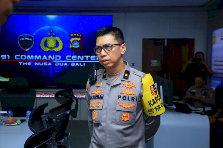 Jamin Keamanan WWF ke-10 di Bali, Polri Aktifkan Posko Command Center 91