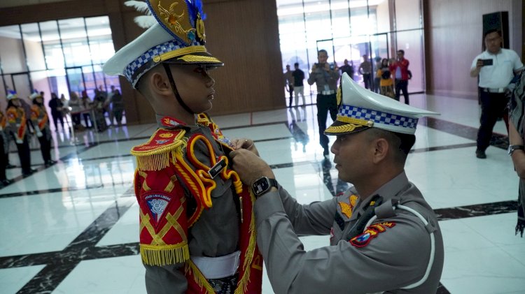 Ditlantas Polda Jatim Gelar Lomba Polsi Cilik Jelang Hari Bhayangkara ke – 78