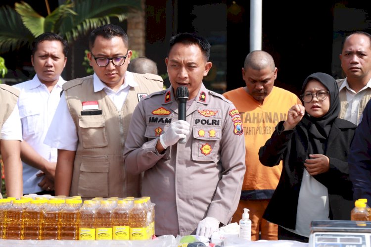 Polisi Bongkar Produsen ‘Minyak Kita’ Palsu Beromzet Ratusan Juta Rupiah di Malang