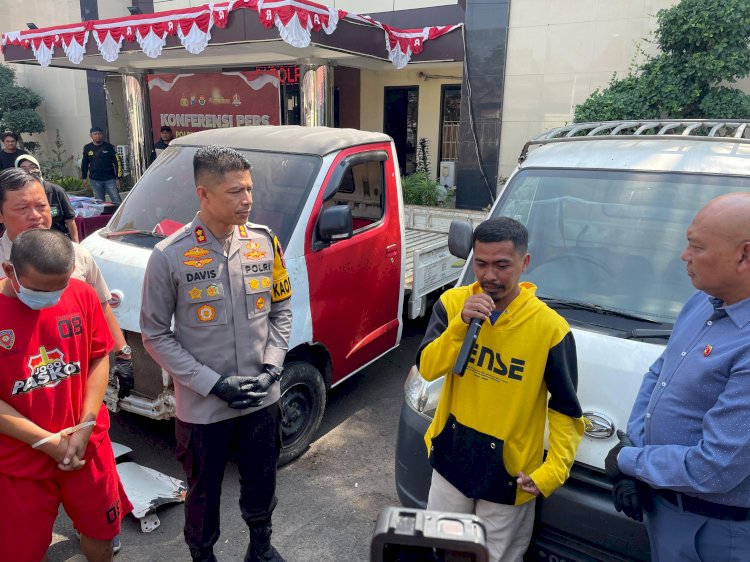 Polres Pasuruan Kota Berhasil Tangkap Komplotan Curanmor Spesialis Pickup di 7 TKP