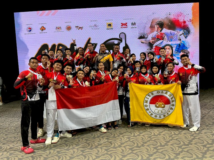 Tim Taekwondo Garbha Presisi Polri mendulang prestasi di kejuaraan Taekwondo Internasional di Malaysia 2024