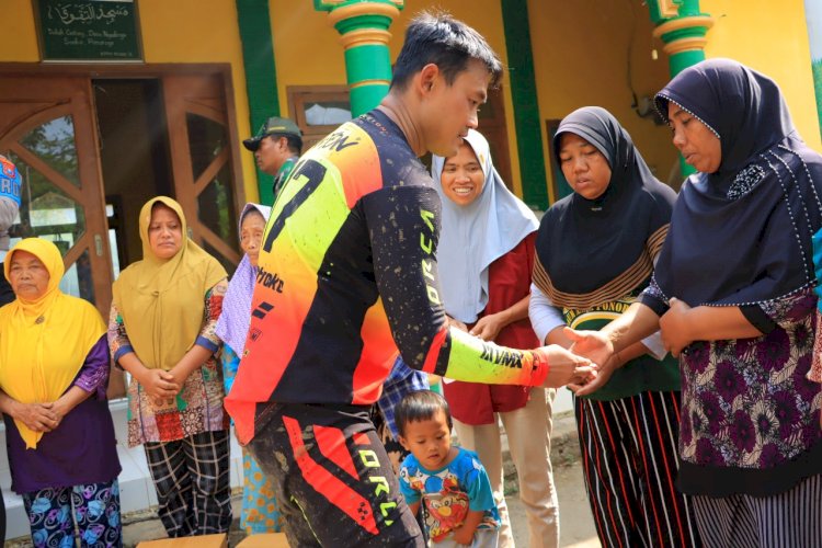 Sinergitas Polres Ponorogo Bersama TNI dan Komunitas Trail Patroli Karhutla Cegah Kebakaran Hutan