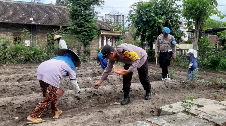 Dukung Asta Cita Polres Ponorogo Gelorakan Swasembada Pangan