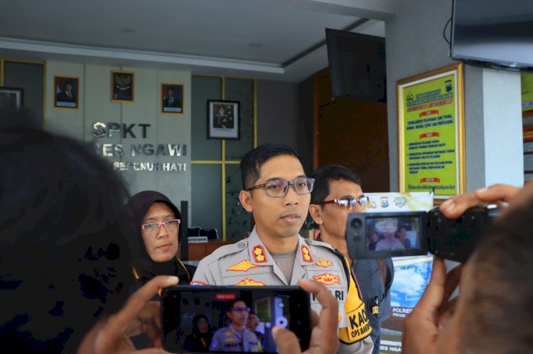 Polres Ngawi Ungkap Kasus Perjudian Balap Liar, 9 orang Diamankan