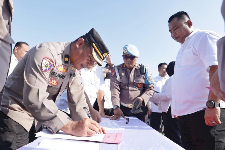 Polda Jatim Lakukan Pengecekan Senpi dan Amunisi Anggota