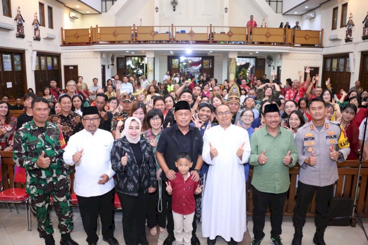 Polres Ponorogo dan Forkopimda Gelar Patroli Pastikan Ibadah Natal Berjalan Aman dan Khidmat