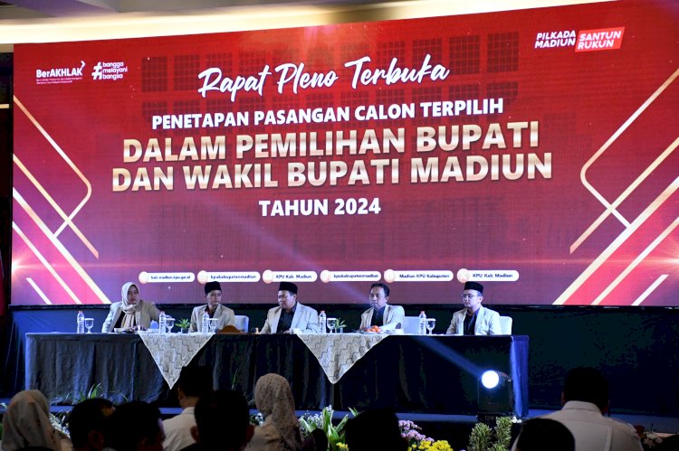 Polres Madiun Kota Terjunkan 126 Personel Amankan Sidang Pleno Penetapan Pemenang Pilkada tahun 2024