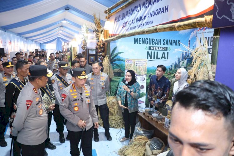 UMKM Binaan Polres Gresik Olah Limbah Pertanian Tembus Pasar Mancanegara